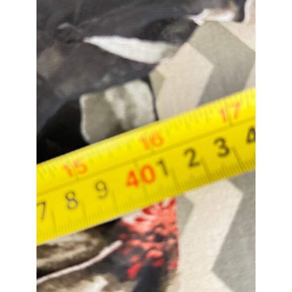 Ember Black Floral Sheer Kimono Duster – Size M - Picture 3 of 8